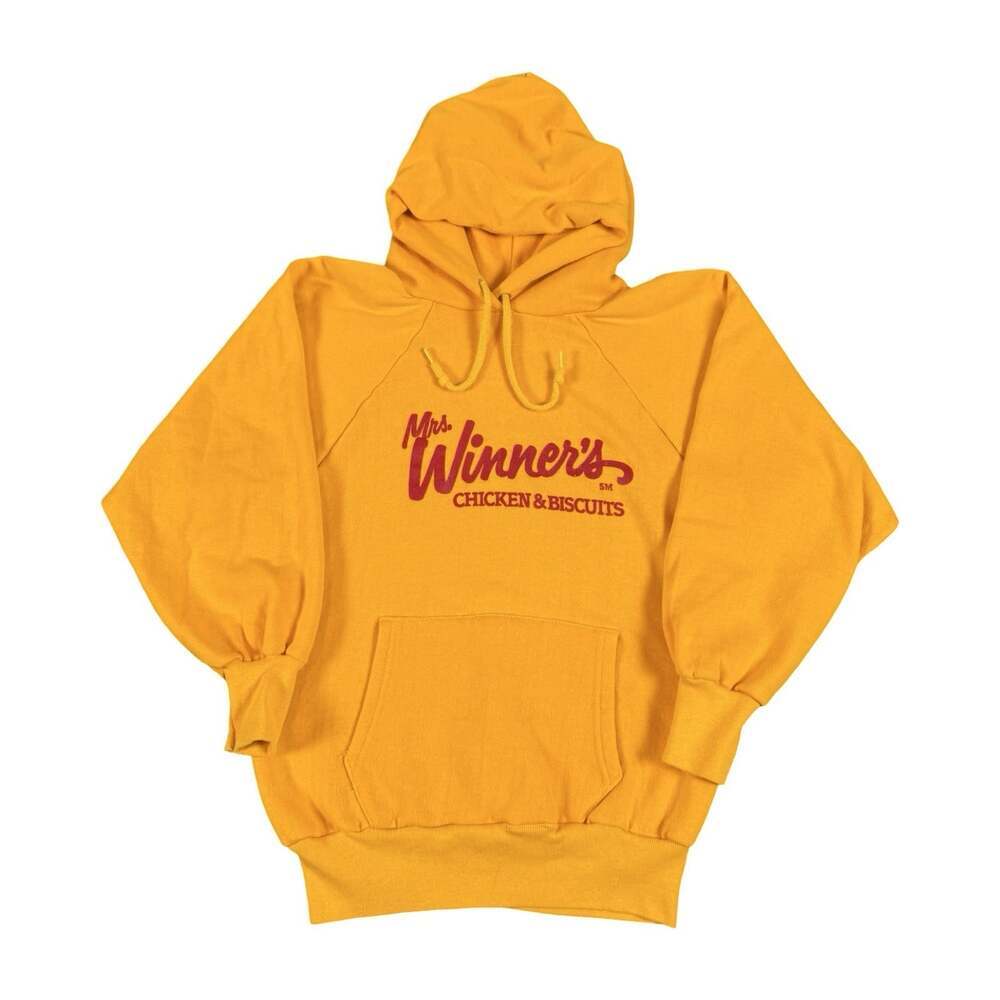 Vintage 60s-70s Velva Sheen Mrs Winners Chicken And Biscuits Hoodie Size M